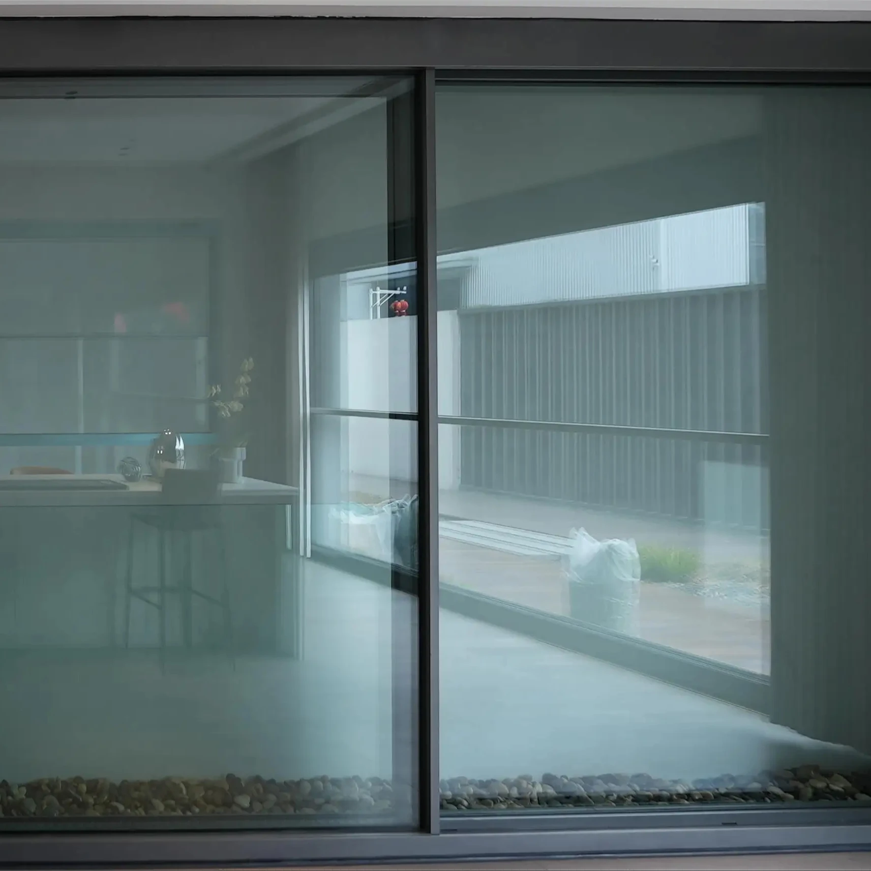 Door Aluminum Intelligent Sliding Door  Control System Rainy Sensor Customized Modern Aluminum Alloy Intelligent Sliding Door