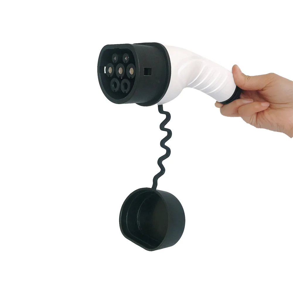 Electric Vehicle Ev Charging Cable Single Phase 16A Type 2 Chargers Connector Gun