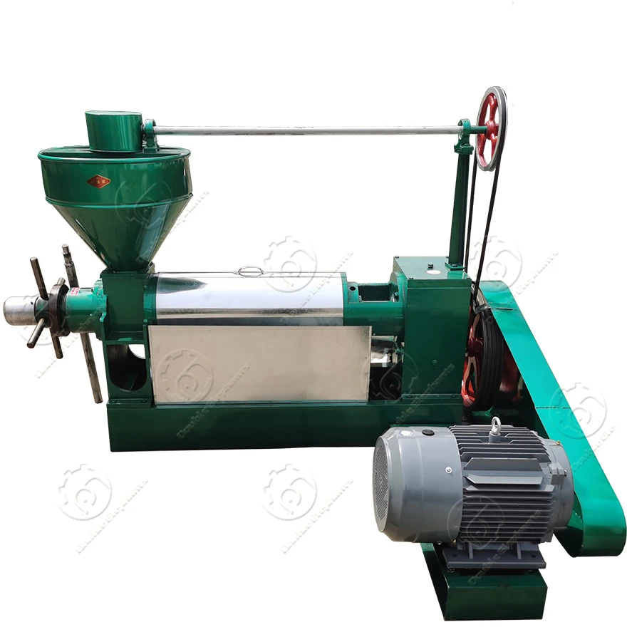 6YL130 Peanut oil expeller Canola industrial automatic oil press machine