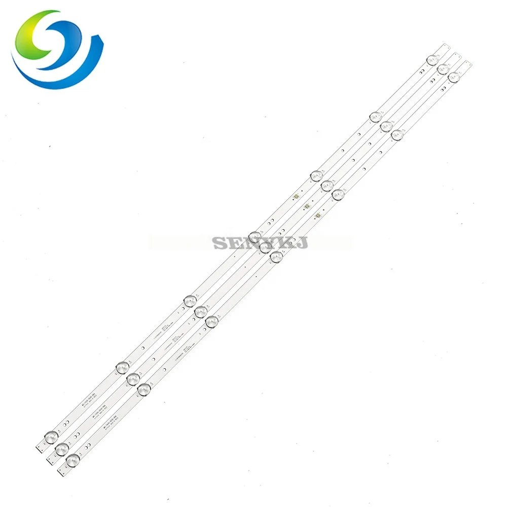 Комплект светодиодной подсветки 3 полосы 7 светодиодных MS-T430-3030-08A AKAI AKTV4329M MS-L3452 V2 MC-32A06X 32A/321