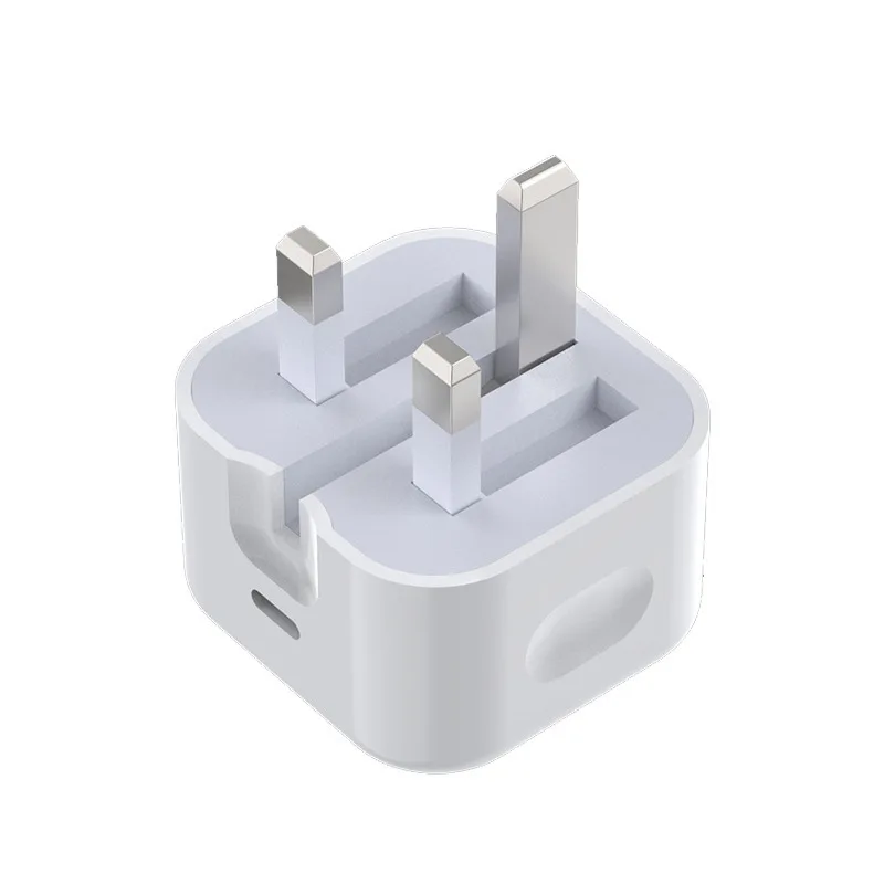 20W PD QC Fast Charging Wall Charger USB-C Power Adapter UK Plug  Fast Charger For IOX Phone