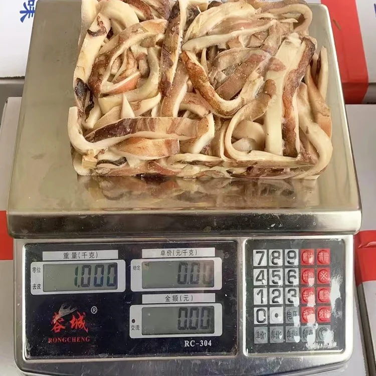Горячая Распродажа морепродукты сушеные Замороженные разрывные кальмары шелковые полуготовые