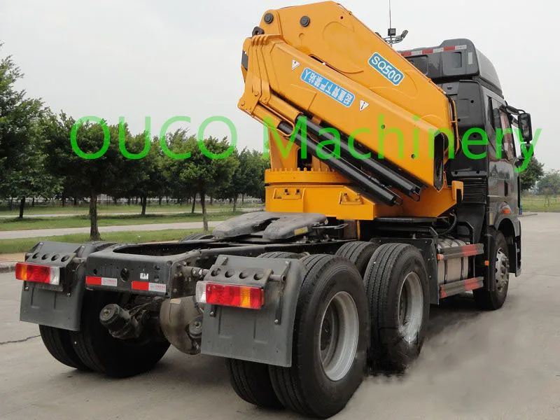 22 Ton Cormach Similar Folding Telescopic Boom Truck Mounted Crane Mobile Crane