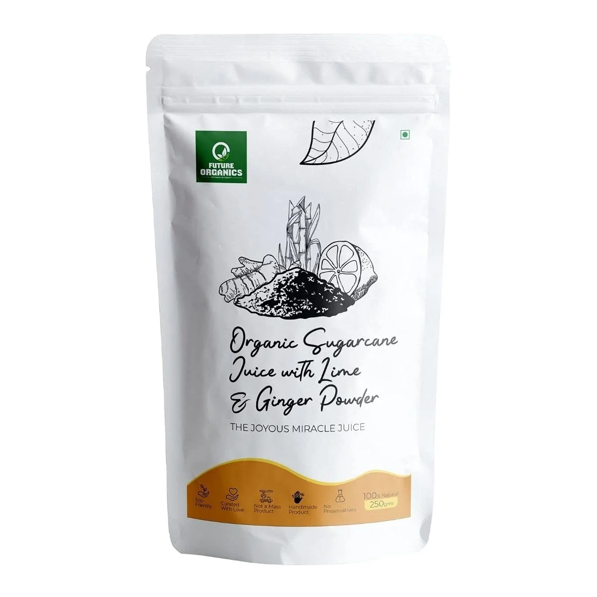 Export Quality Organic Sugarcane juice Powder with Lime and Ginger Sugarcane Powder Dried Powder Taste Like Natural Drink
