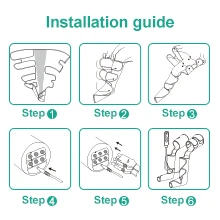 Professional Air Compression Leg Massager Full Leg Circulation Relaxation Therapy Device Muscle Foot Leg Massager Massage