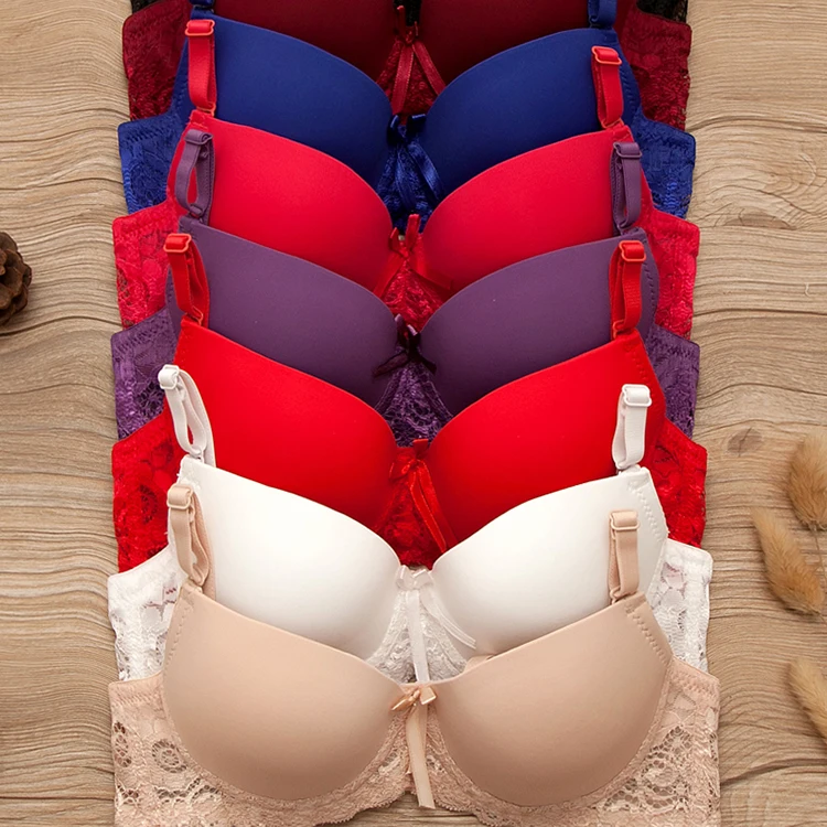 dropshipping items Custom High Quality Daily hot sexy girl red sexy mature lace bra woman mature sexy seamless bra