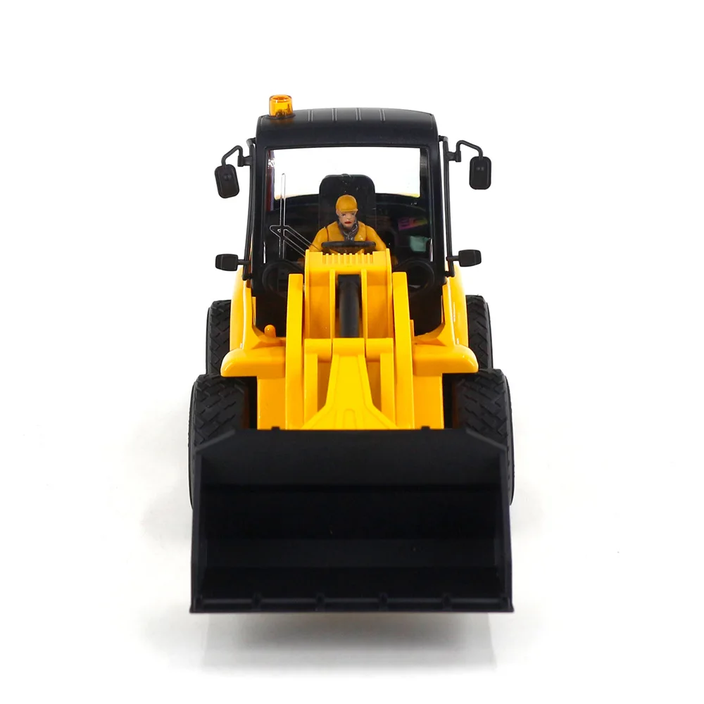 Huina 1518 1:24 Scale 9 Channels Semialloy Engineering Car Series Bulldozer Remote Control Toys Electric Car Toys