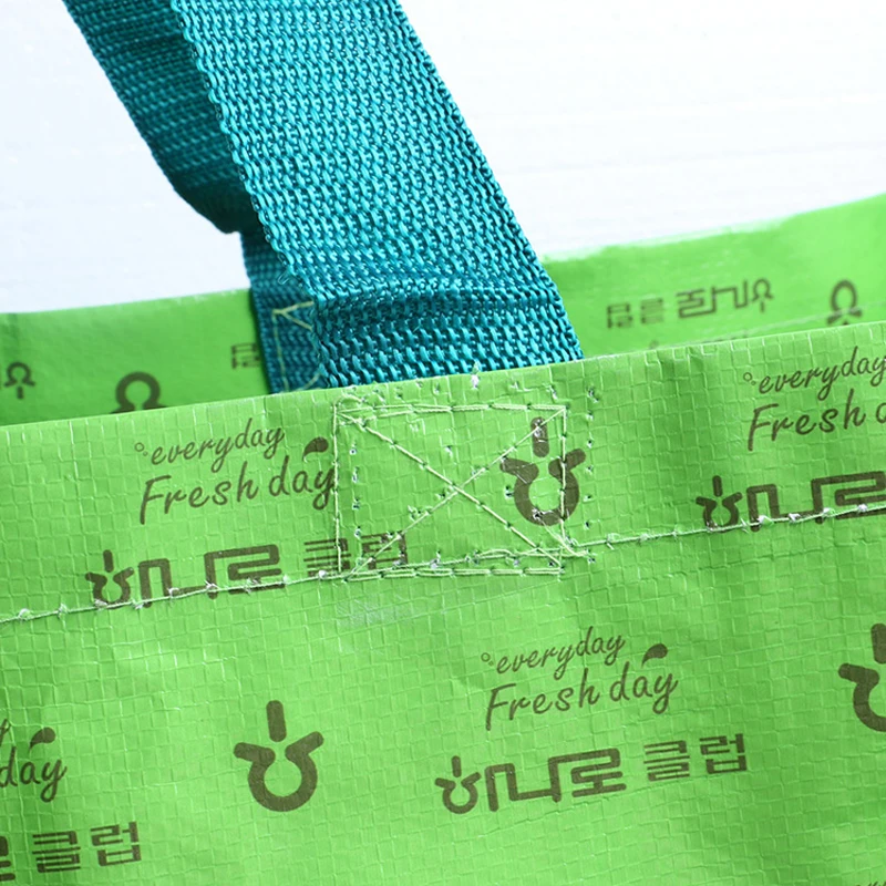 
2020 Factory Manufacture Pp woven Tote Custom made shopping bags with logo and printings 