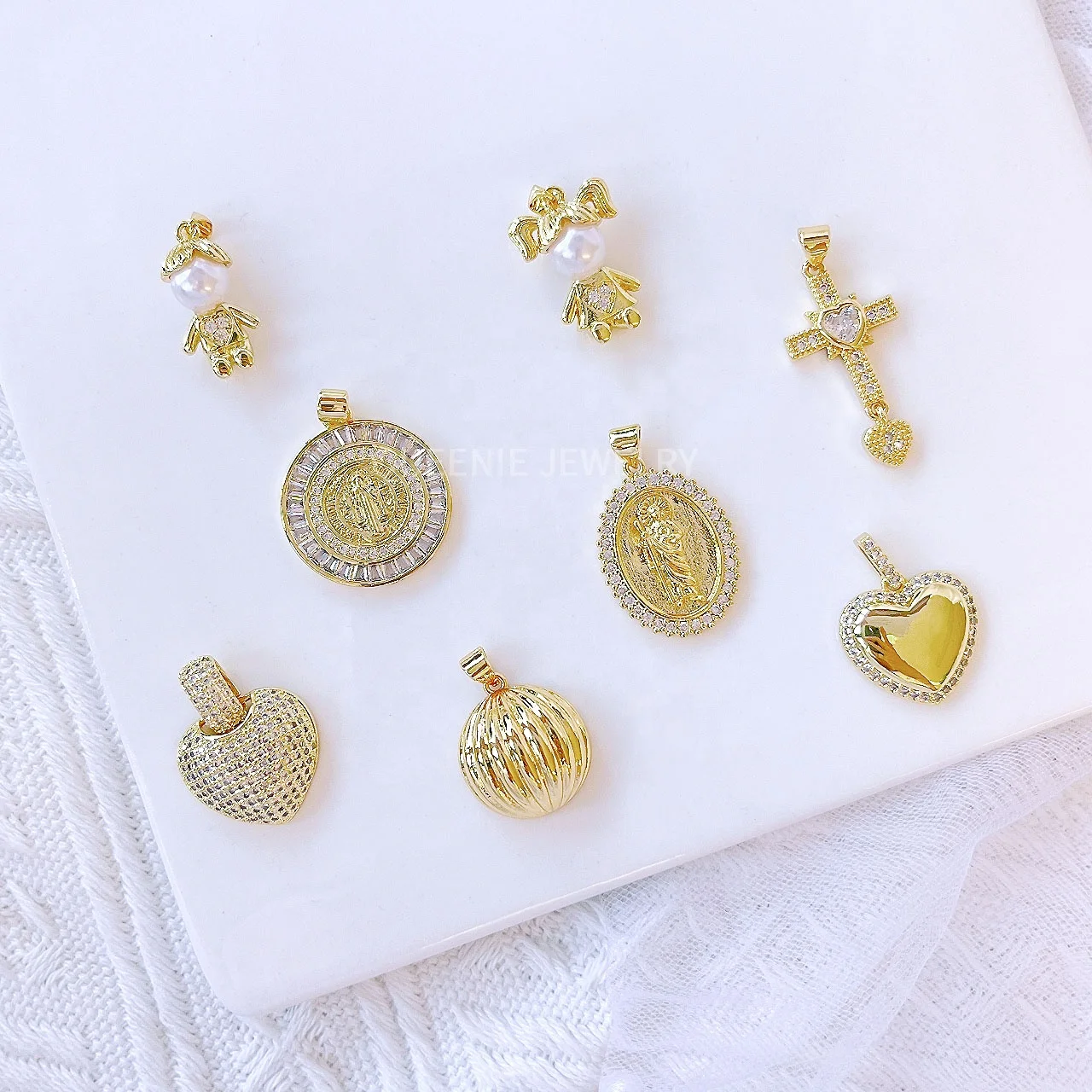 American new style stacked star collarbone chain simple love diamond water drop necklace for women