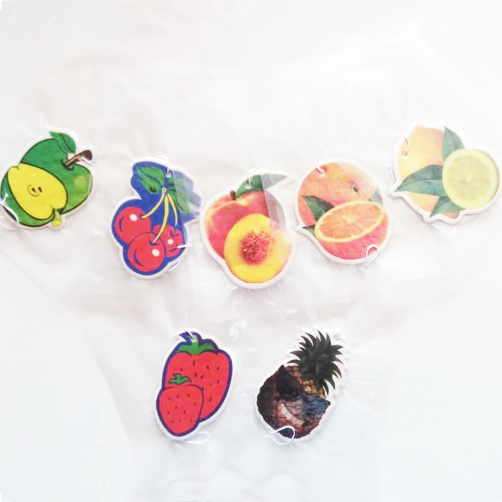 Wholesale Car Perfume Flavoring Luxury Hanging Paper Car Air Freshener Custom Logo Auto Fragrance for Car Air Freshener