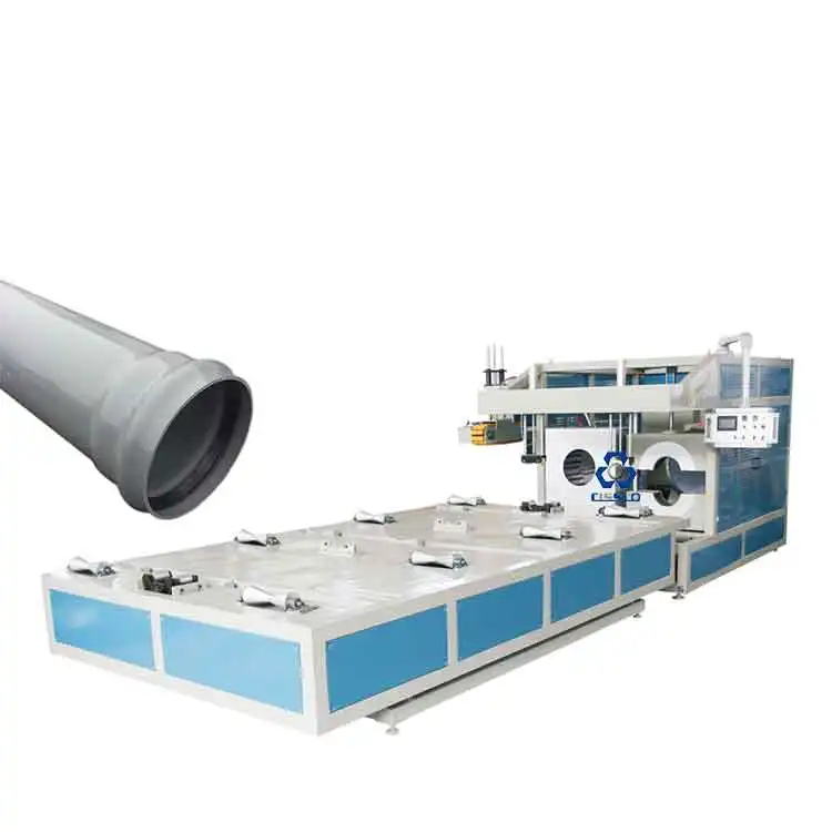 
 PVC UPVC PE HDPE PP PLASTIC PIPE SOCKET PRODUCTION MACHINE  