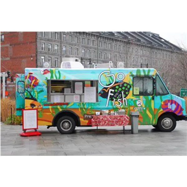 Fry Ice Cream Food Trucks Mobile Food Trailer food truck container electric