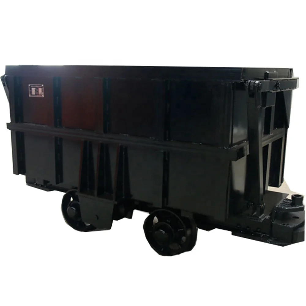 Mining Coal Cart Single-side Curved Rail Dumping Mine Ore Carts Price Underground Narrow Gauge Mine Car For Sale
