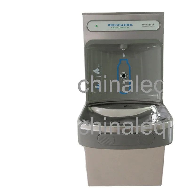 Stainless Steel Water Cooler/Wall Mounted Cold Water Dispenser with Bottle Filler
