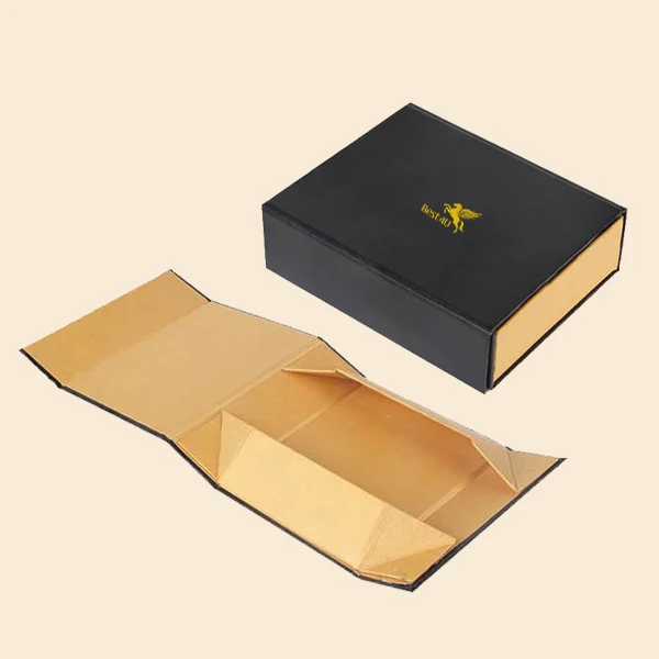 Customize Luxury Rigid Paper Foldable Magnetic Gift Package Box Hair Extensions Packaging Box