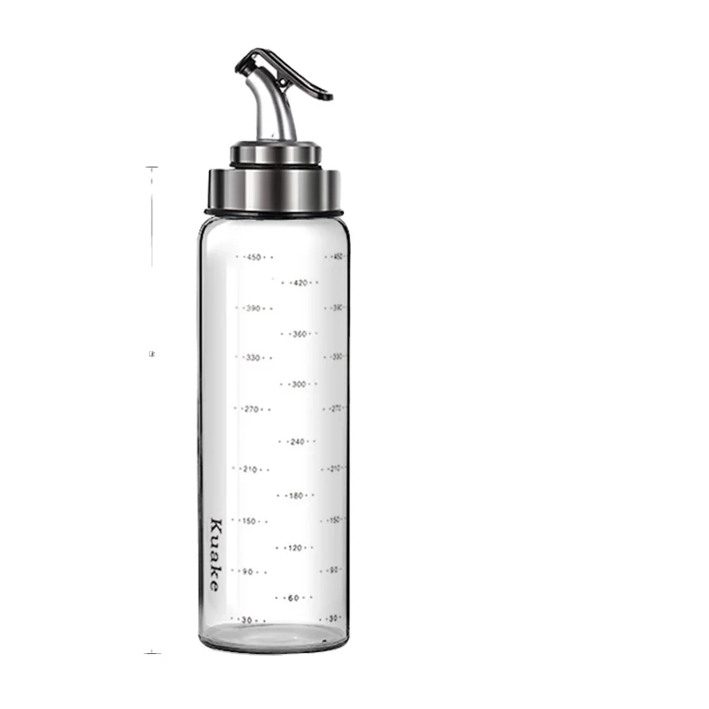 Portable Premium Durable Material Cooking White Storage Oil Glass Bottle