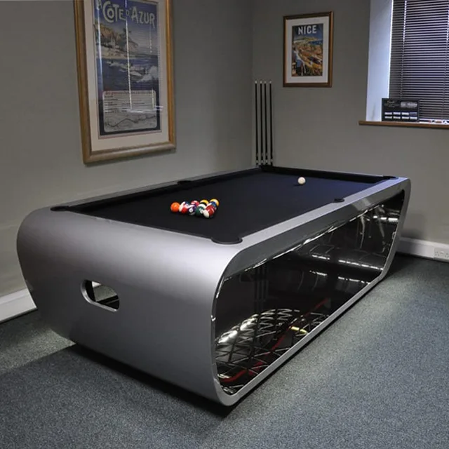 2022 New design custom hot selling Modern home use 8ft 9ft oak wood slate bed 3 in 1 luxury pool table for sale