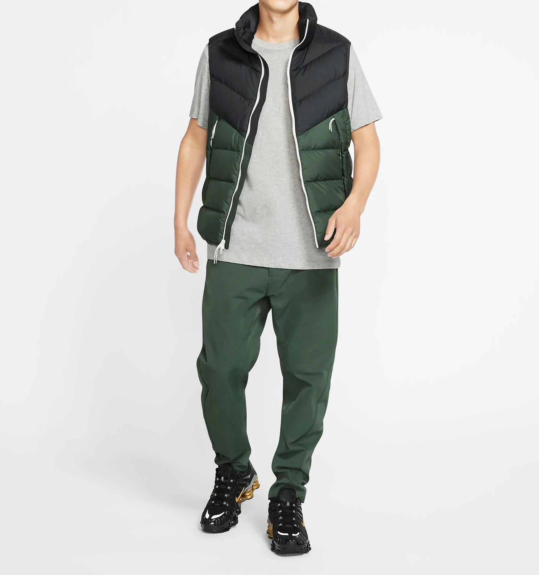 Customized Winter Boutique Men Outdoor Warm Puffer Vest jacket