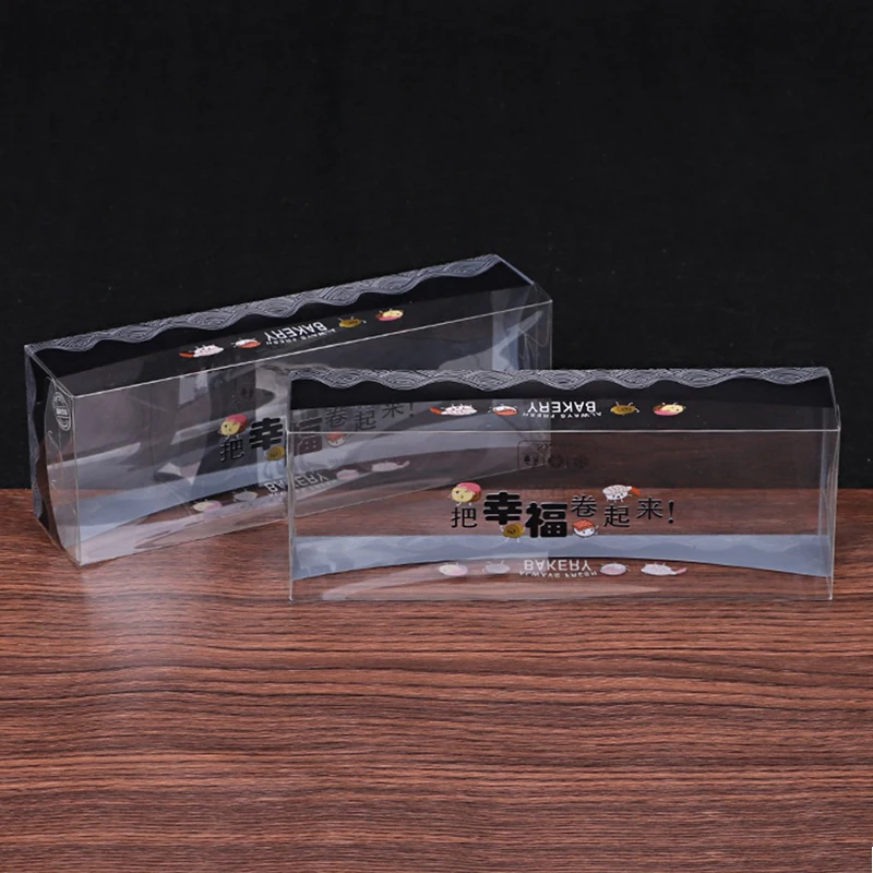 Wholesale Customized Transparent Clear Food Grade PET Cake Box with Custom Logo Cheap Price PVC Plastic Storage Container