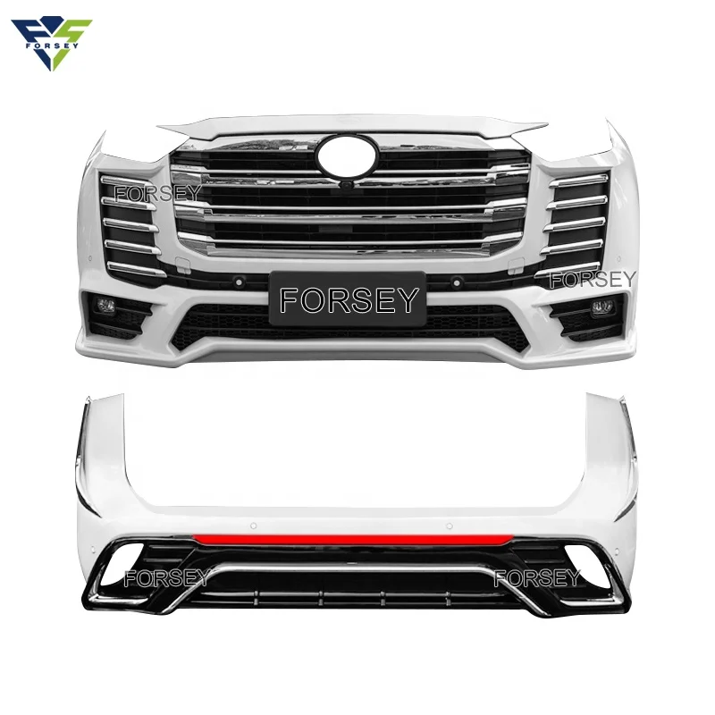 High Performance Body kit for Toyota H-ighlander 2021 2022 upgrade to LC300 include Front bumper assembly Rear diffuser