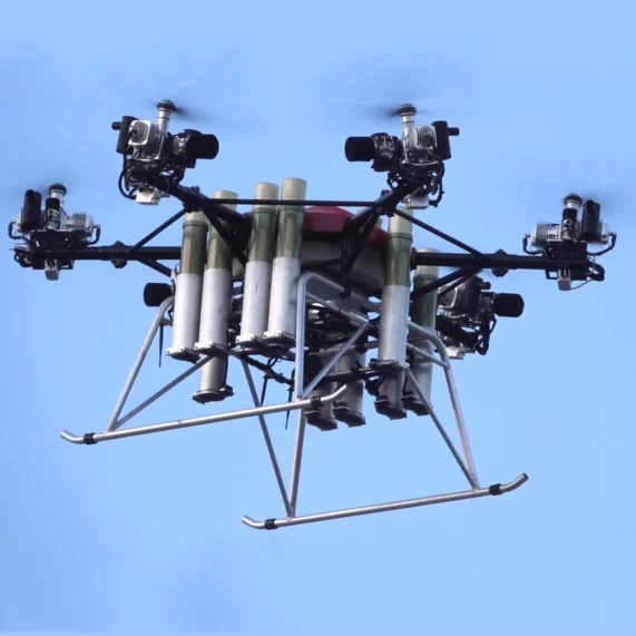 High power pure oil drive monster easy operation, high efficiency and good quality fire fighting UAV, emergency rescue UAV drone