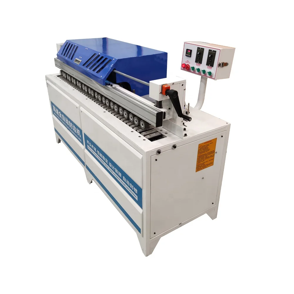 Wood based panel woodworking automatic wood edge banding machine with trimming and polishing bander edge