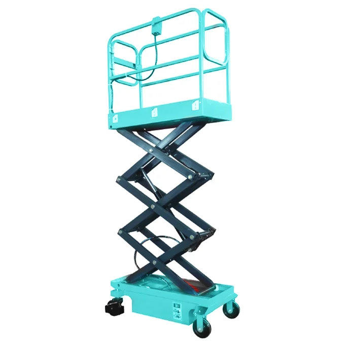 3.9m Work Platform Mini Manual Scissor lift scissor lift platform 300kg