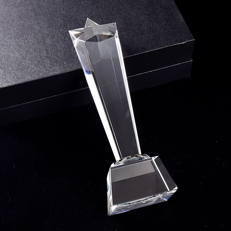 New Arrival unique design Personalized Fine Workmanship Multiple sizes trophy custom crystal