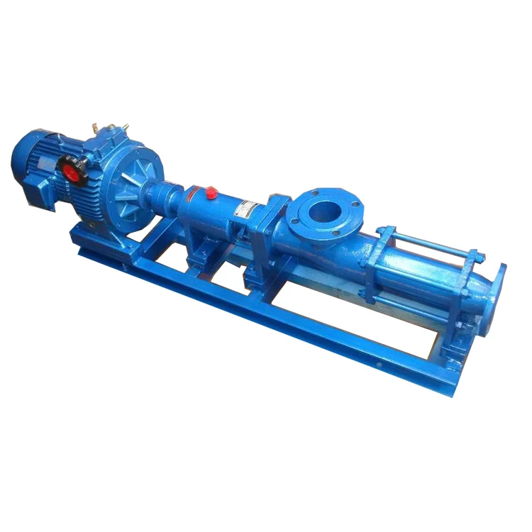 Low Noise Wastewater Chemical Liquid Multiphase Housing Stator Sludge Sewage Sludge Water Pump Screw Pump for Concrete Electric
