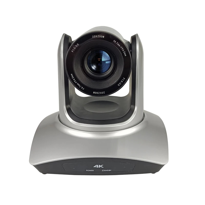 4K IP POE Camera with 20x Optical Zoom PTZ Optics Live Internet Broadcast Conference Camera 4 Churches Education