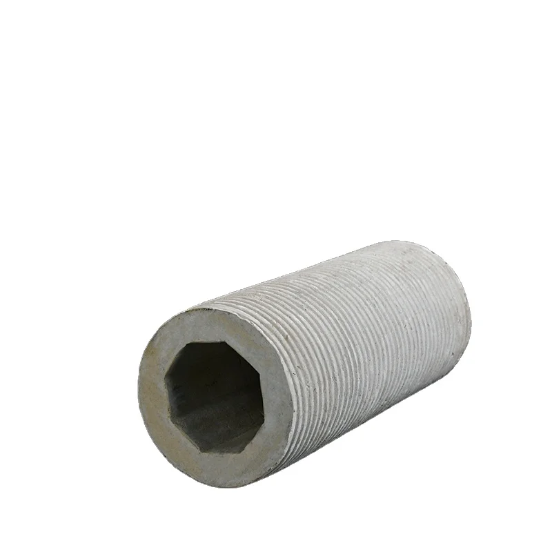 Наружная шелковая трубка с глиноземной керамической резьбой высокой степени очистки 99% для обмотки проволоки