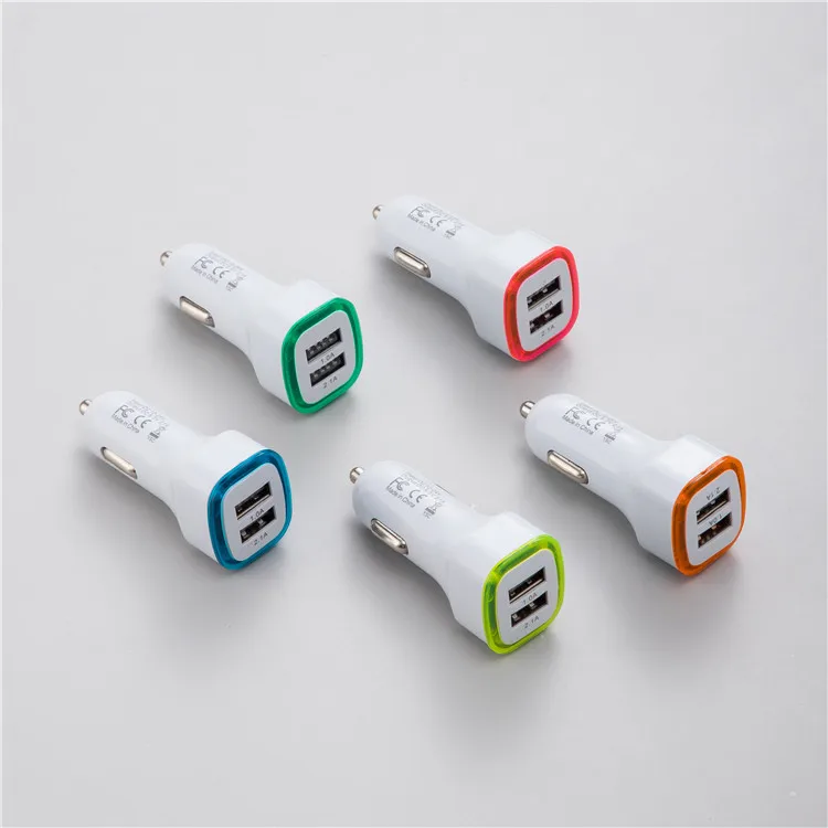 Good Selling Mini Car Charger 12W Usb Adapter Phone Usb Car Universal Adapter
