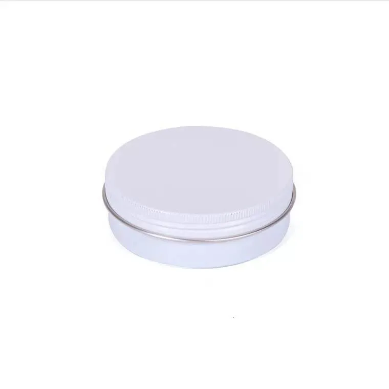 aluminum metal cans gold silver white black round metal tin box with custom package logo printing