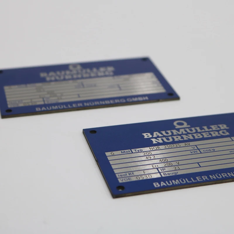 Customized Carved Nameplate Metal Name Plate Engraved Aluminium Nameplate Printing Signs