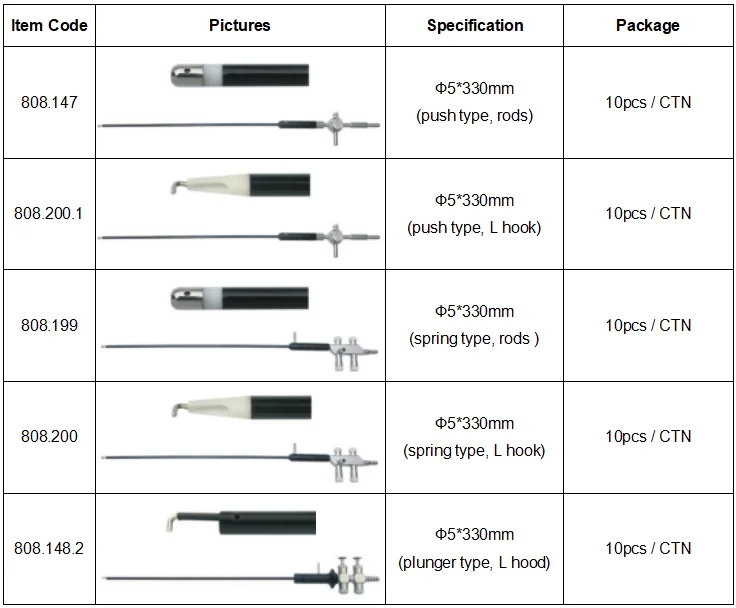 Euprun hot seller Monopolar HF electrode with suction and irrigation laparoscopic surgical instruments
