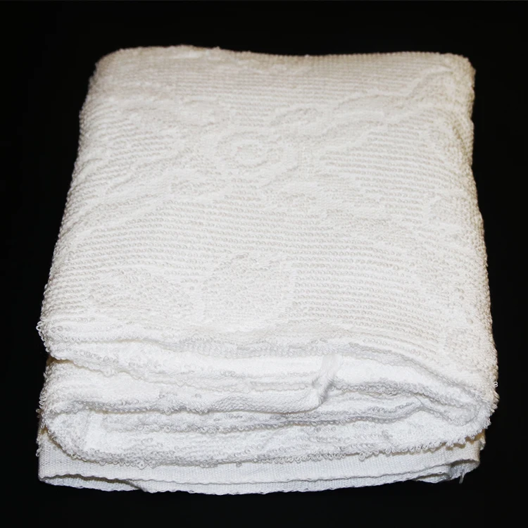 China Wholesale White Polyester Microfiber Muslim Ihram Clothing Hajj Towel