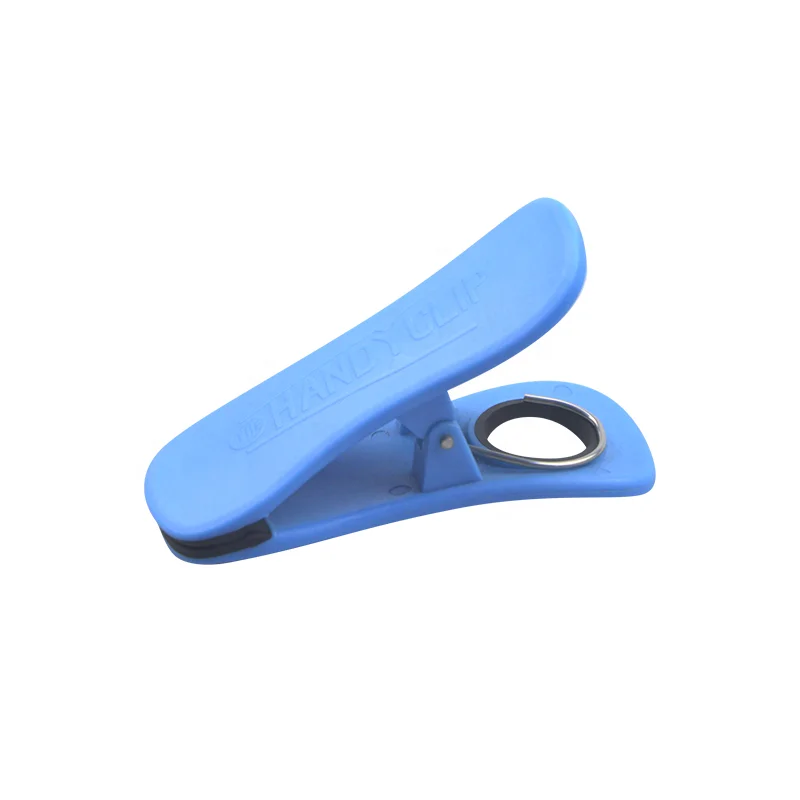 Plastic clips with logo and color custom