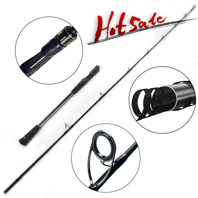 High Carbon Pesca Spinning Saltwater Slow Pitch Jigging Fishing