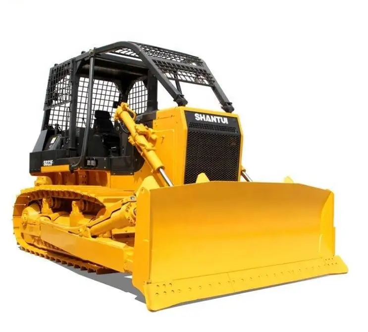 SHANTUI brand new forest bulldozer SD22F crawler dozer with winch for sale