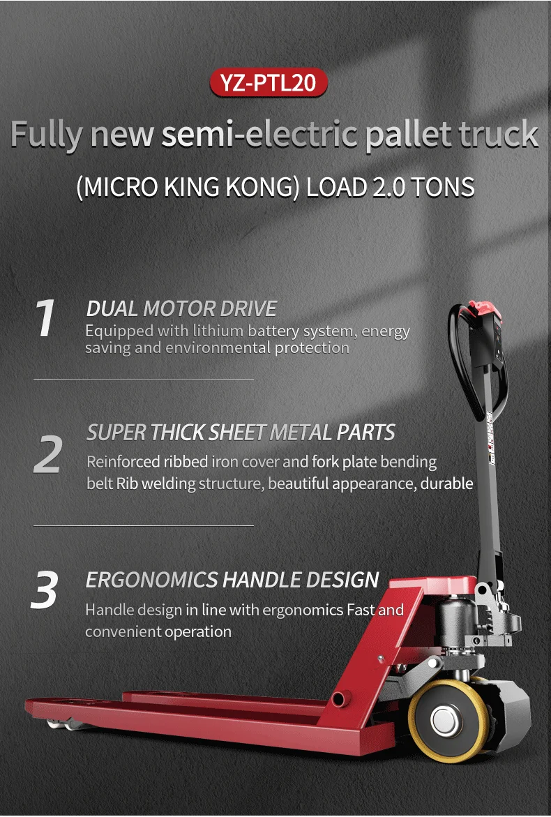 Yangzi Hydraulic Truck Hand Forklift 3 ton Pallet  Manual Forklift For Sale