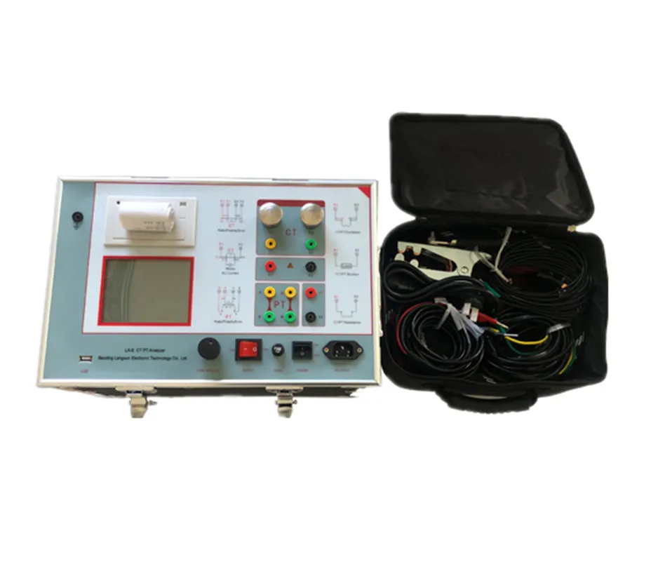 high measurement voltage portable Current Transformer PT CT tester current transformer analyser ct pt analyzer