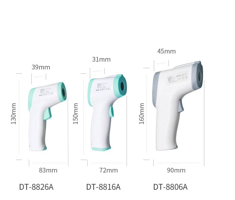 New product accuracy  human easy operation thermometer body infrared forehead thermometer