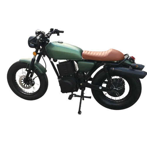 Factory Off-road 3kw CG Retro Electric Motorbike Old Schoool Classical Fat Tire Touring Racing Motorcycles