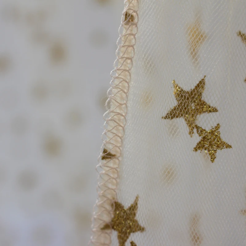 New custom Organic Cotton Nursery Tent Knitted Bed Canopy Baldachin Hanging Baby Room Decor Crib Canopy