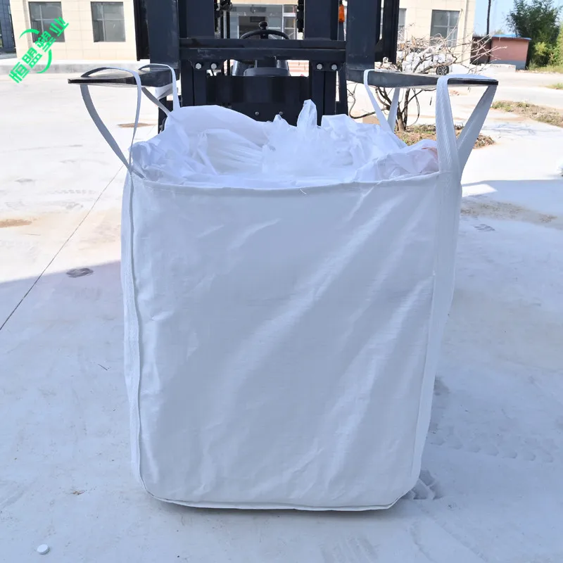 Widely Used China Manufacturer 1000Kg 1.5 Ton 2Tin Jumbo Big Bulk Fibc Ton Bag