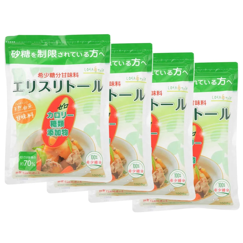 
 Натуральный подсластитель, полученный из порошка кукурузы эритритола  