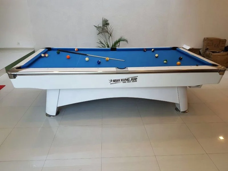 2024 Factory 8ft 9ft size Billiard Table Pool with quality slate and solid woods for club