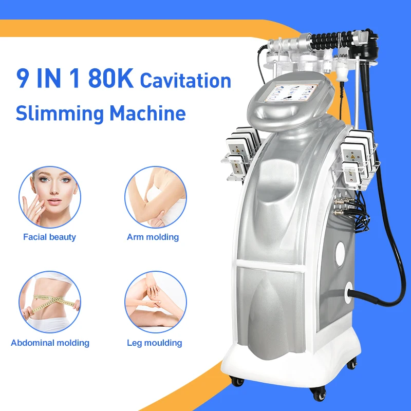 Tightening Tummy Tuck Vibrator Vibration Vibrating Slimming Machine Tobacco Rolling Trilipo V9 Shape Unoisetion Cavit Machines