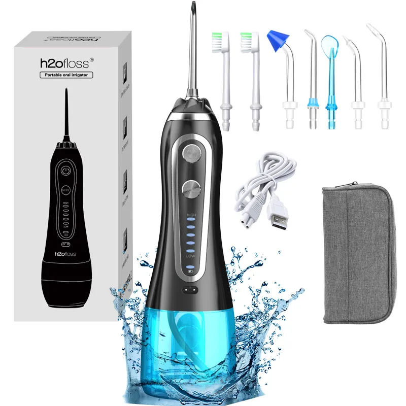 New H20floss 300ml Dental Oral Tooth Irrigator Water Jet Dental Floss Electrical Water Jet Floss not an electronic tooth brush