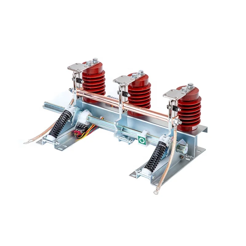 JN15 24kV Indoor Electric motor high voltage earth switch for switchgear 24 KV HV earthing grounding switch